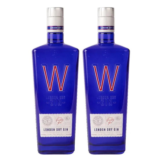 Gin W 700ml X 2 Unidades