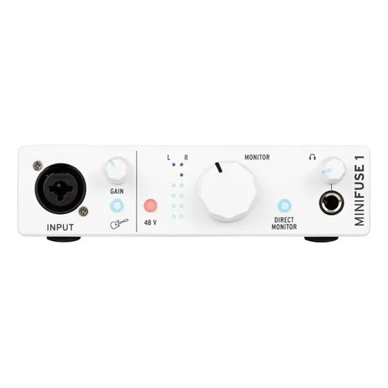 Interfaz De Audio Minifuse 1 Arturia De 1 Canal Blanca