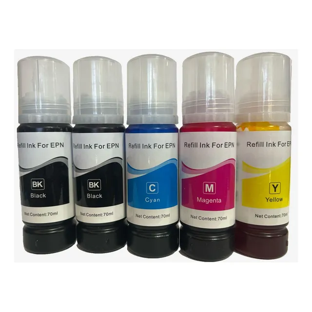 Kit 5 Tinta Genérica Para L3160 L5190 L5290 L5590