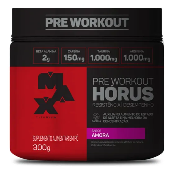 Hórus 300g Max Titanium Sabor Amora