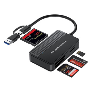 Lector De Tarjetas De Memoria Usb3.0 Tipoc Sd/tf/cf/ms 5gbps Lector De Tarjetas De Memoria Usb3.0 Tipoc Sd/tf/cf/ms 5gbps