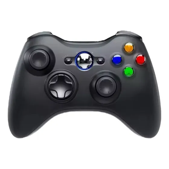 Control Joystick Inalámbrico Para Xbox 360 Negro