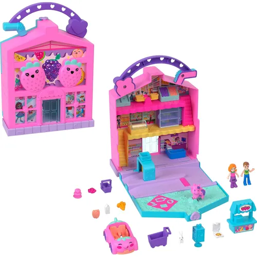 Compact Playset Polly Pocket X The Office W/ 6 Dolls | MercadoLivre