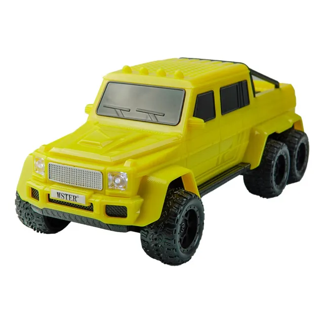 Bocina Portátil Ws-g63 Bluetooth, Usb, Sd, Aux, Radio/fm Color Amarillo