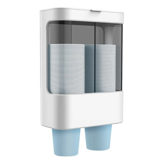 Dispensador De Vasos Desechables, Portavasos, Tubo Doble Dispensador De Vasos Desechables, Portavasos, Tubo Doble