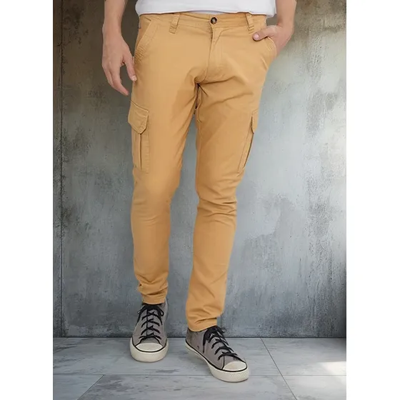 Pantalon Cargo De Gabardina Dogma Premium