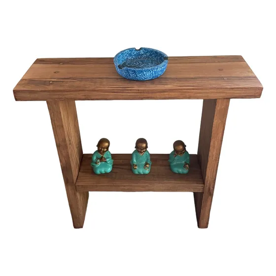 Mesa De Arrimo Madera  Color A Elección