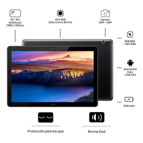 Tablet Huawei Mediapad T5 Ags2-l 10.1  Memoria Ram 3gb