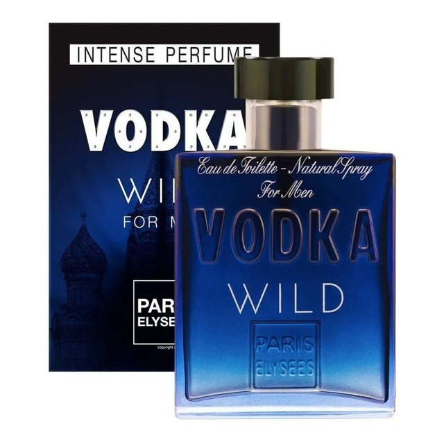 Paris Elysees Vodka Wild Edt 100ml Para Masculino Paris Elysees Vodka Wild Edt 100ml Para Masculino