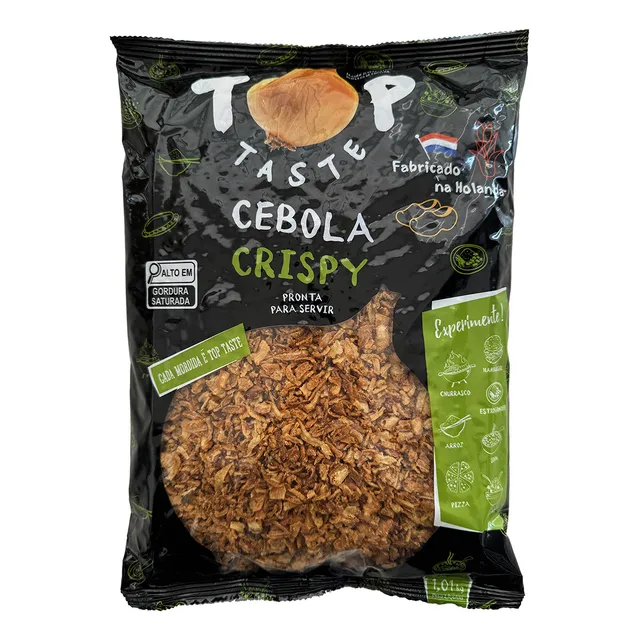 1kg Cebola Crispy Top Taste Holandesa Premium Crocante
