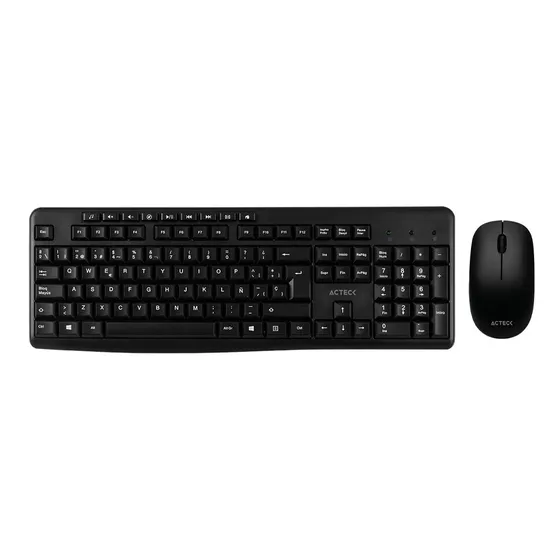 Kit Inalámbrico MK450 Acteck Inalambrico/windows Color del mouse Negro Color del teclado Negro
