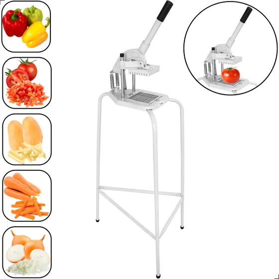Picador De Legumes Tripé Cortador Cabrita Industrial Fatiador de Legumes Batata Mc Tomate Vinagrete Profissional Marca Cozinha Gourmet