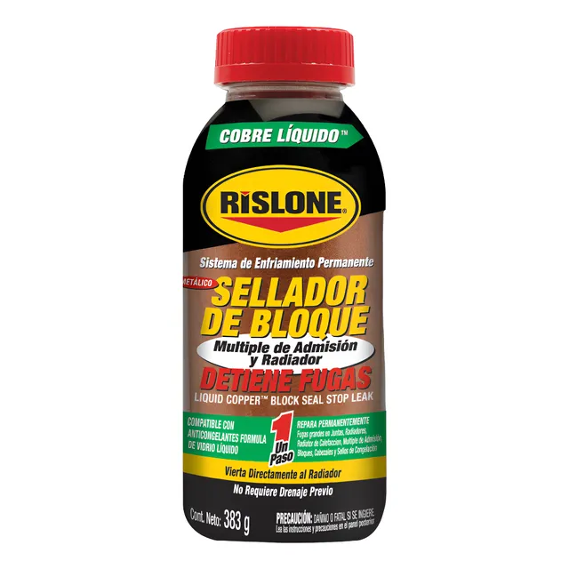 Rislone Sellador De Bloque Permanente Fugas Radiador Bloque