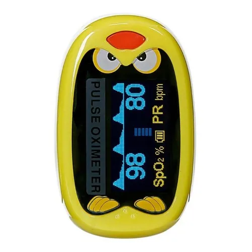 Oximetro Para Niños Pediatrico De Pulso CON PROTECTOR