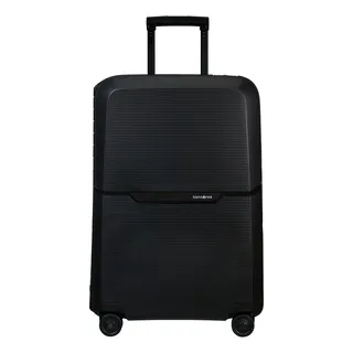 Mala Média Magnum Eco Samsonite Polipropileno Preta Cor Preto Lisa Mala Média Magnum Eco Samsonite Polipropileno Preta Cor Preto Lisa