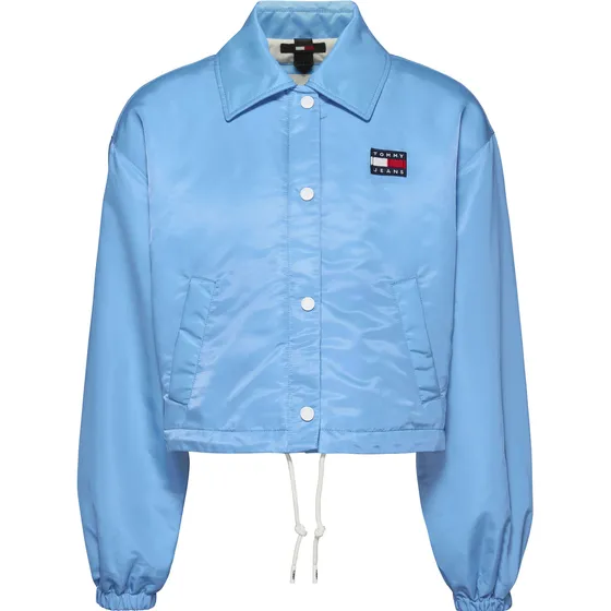 Chaqueta Estilo Entrenador Con Logo Mujer Celeste Tommy Jeans