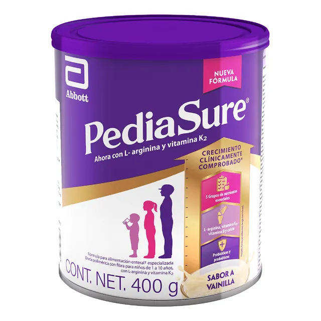 Pediasure Alimentación Especializada Fresa En Polvo 400g