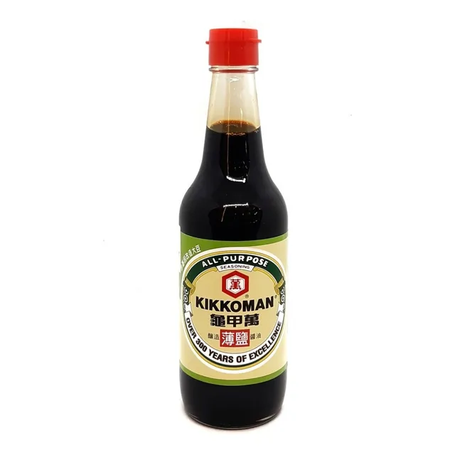 Salsa De Soja Kikkoman Reducida En Sodio 500 Ml