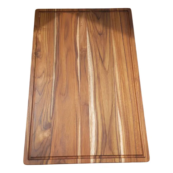 Tabla Para Cortar Alimentos 60x40 Cm Madera De Teca