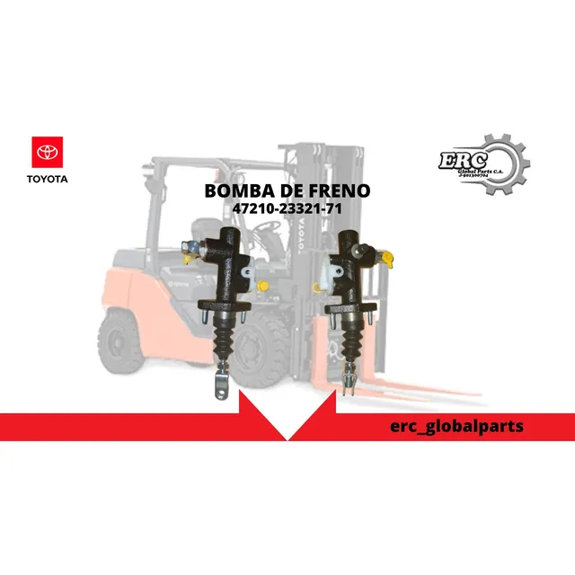 Bomba De Freno Montacargas Toyota 4y