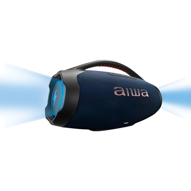 Caixa De Som Boombox Plus Aiwa Bbs-01-lbl 200w Bluetooth 30h Ip66 Usb Rgb Caixa De Som Boombox Plus Aiwa Bbs-01-lbl 200w Bluetooth 30h Ip66 Usb Rgb