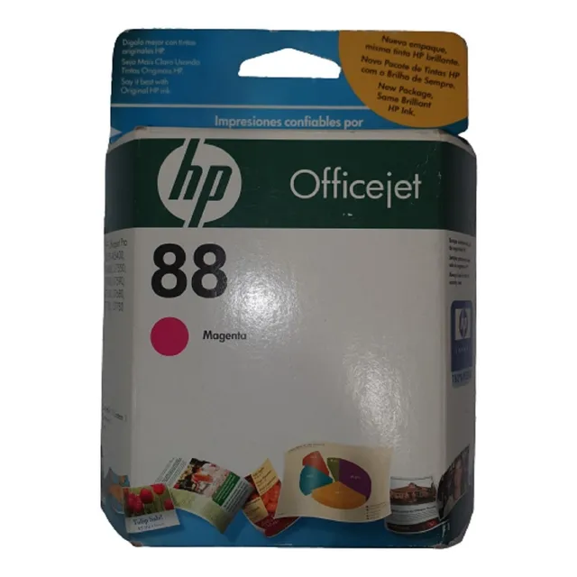 Tinta Nueva Original 88 Magenta, C9387al, Cad-2011