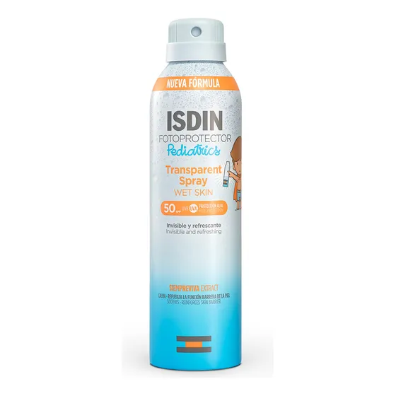 Protector Solar Isdin Spray Wet Skin Pediatrico Spf50
