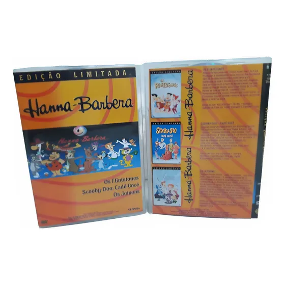 Dvd Coleção Os Flintstones, Scooby-doo, Os Jetsons  (12dvds)