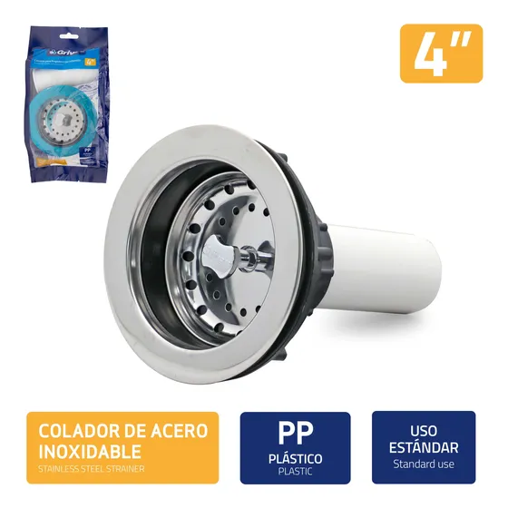 Desagüe Para Fregadero Con Extención Griven 4 