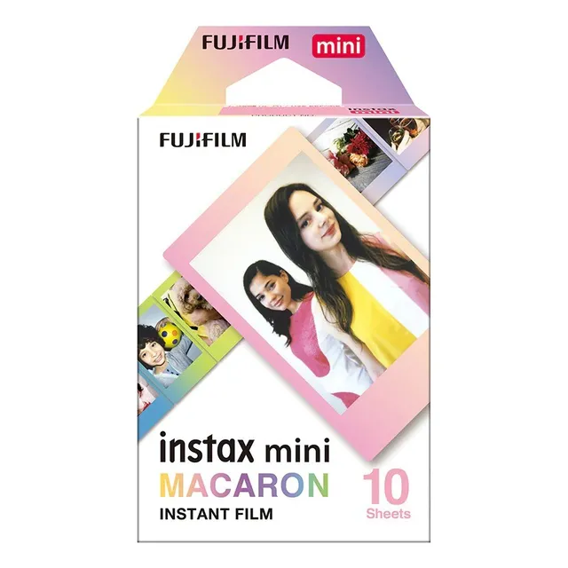 Película Fujifil Instax Mini Macaron Caja Con 10 Fotografías