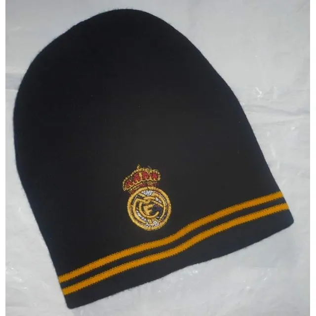 Gorra Pasamontaña Tejido Del Equipo De Futbol Real Madrid 