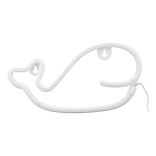 Letrero Led Con Forma De Ballena De Neón Para Casa, Dormitor Letrero Led Con Forma De Ballena De Neón Para Casa, Dormitor