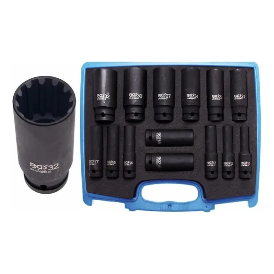 Juego Dados De Impacto | Gear Lock | 10 - 32 Mm | Bgs 5209