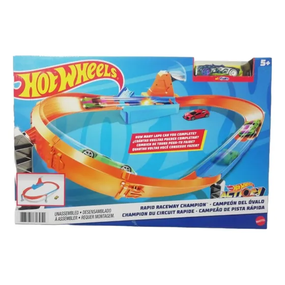 Figura Hot Wheels Action Campeon Ovalo