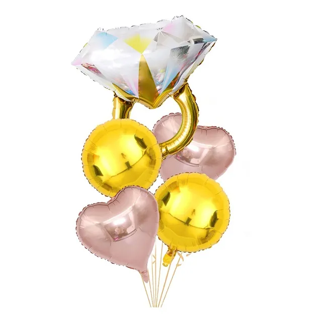 Globos De Anillo Para Despedida De Soltera 