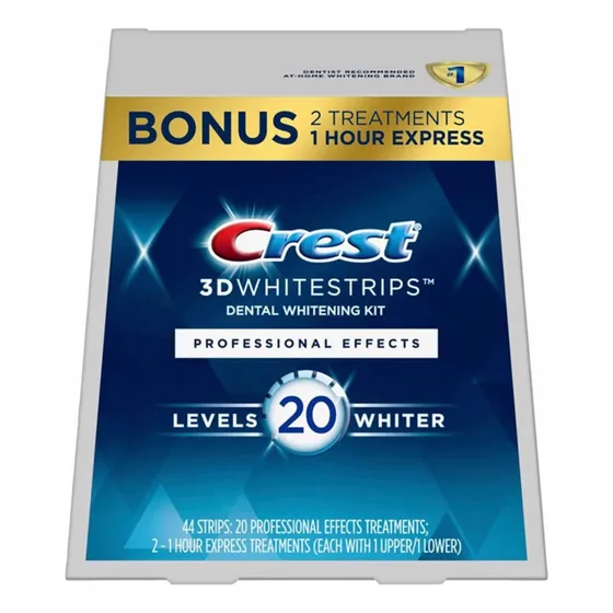 Tiras Crest 3d White Strips Blanqueamiento De Dientes / Usa