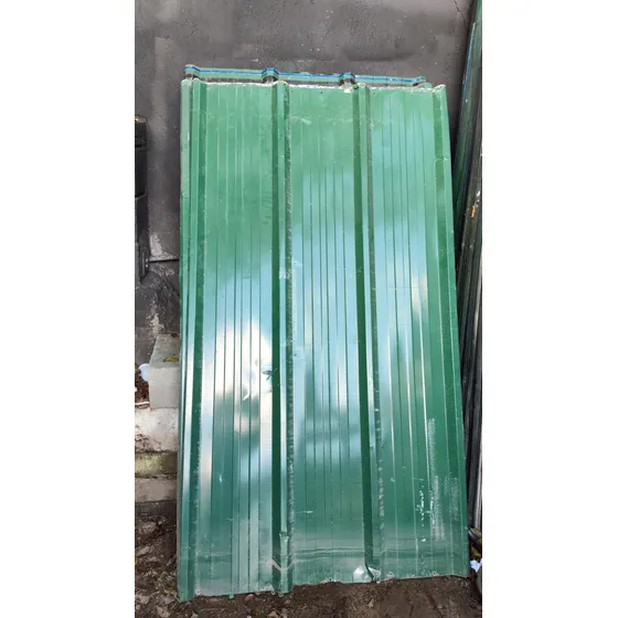 Telhas Verdes Usadas C/ Amassos
