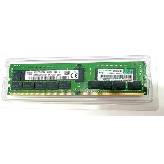 Memória Hpe 32g Ddr4 2rx4 3200mhz Ecc Reg (p20503-001)