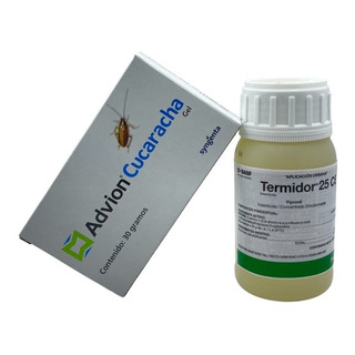 Jeringa Advion 30 G + Termidor 25ce Para Cucarachas Jeringa Advion 30 G + Termidor 25ce Para Cucarachas