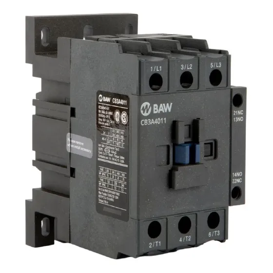 Contactor Tripolar Baw  18.5kw Ac3 40a 1na+1nc 220vca