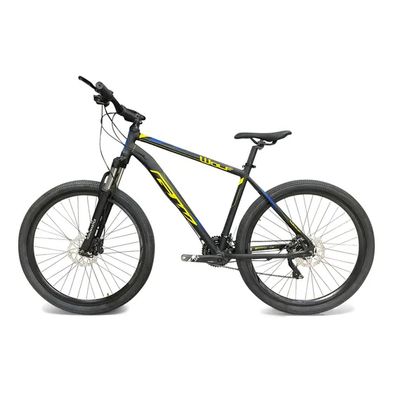 Bicicleta Todo Terreno Gw Wolf Rin 29 27vel Microshift Color Negro Tamaño Del Marco L