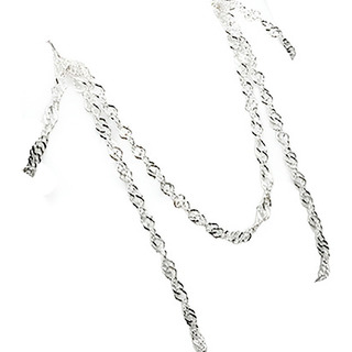 Cadena Singapur Plata 925 50 O 60 Cm Mujer Hombre G30 Regalo Cadena Singapur Plata 925 50 O 60 Cm Mujer Hombre G30 Regalo