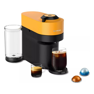 Máquina De Café Y Espresso Nespresso Vertuo Pop Amarillo Máquina De Café Y Espresso Nespresso Vertuo Pop Amarillo