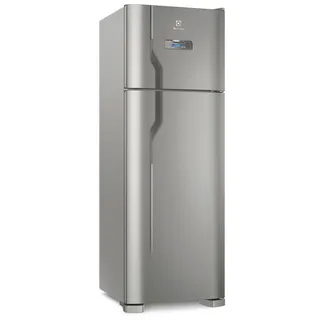 Geladeira Frost Free Electrolux Tf39 Inox Com Freezer 310l 220v Geladeira Frost Free Electrolux Tf39 Inox Com Freezer 310l 220v