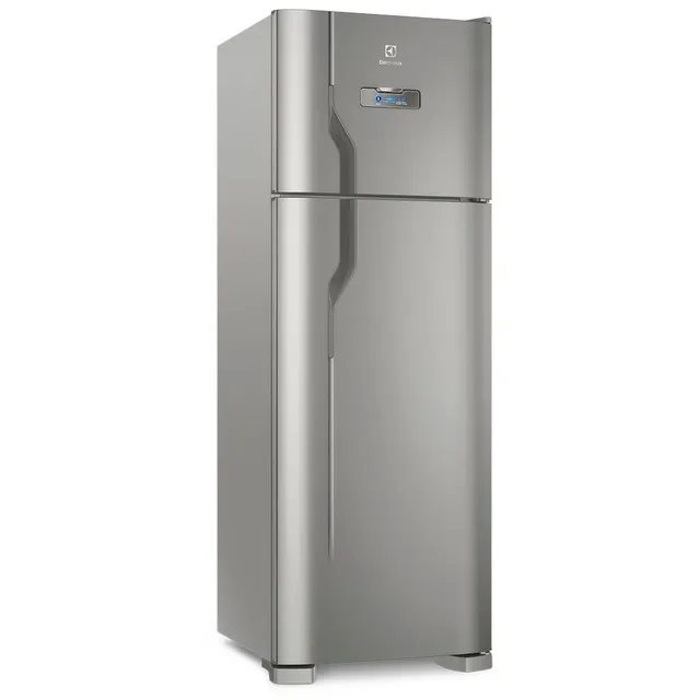 Geladeira frost free Electrolux TF39 inox com freezer 310L 220V