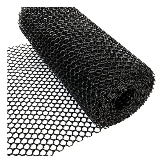 Cerramiento Tejido Malla Plastico Rombo 7 Mts. X 1,20 Negro