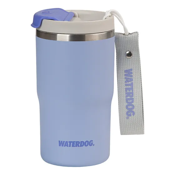Vaso Térmico Waterdog Clyde Cerámica Tapa Hermética Lavanda