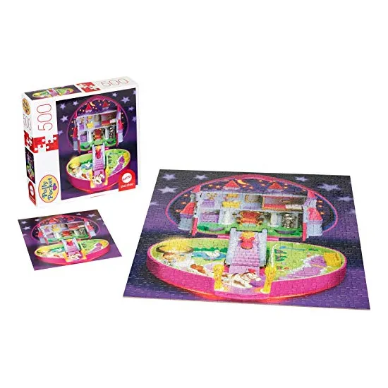 Bolsillo De Polinizado Mattel Rompecabezas Con 500 Qdkpt