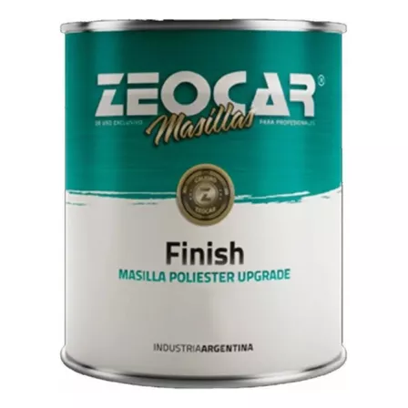 Zeocar Masilla Plastica Finish 1 Kg Dimension Pintureria universo