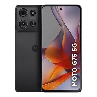 Smartphone Motorola Moto G75 5g - 256gb 16gb (8gb Ram+8gb Ram Boost) E 50mp Sony Lytia 600 Camera Moto Ai Ultrarresistencia Militar - Preto Smartphone Motorola Moto G75 5g - 256gb 16gb (8gb Ram+8gb Ram Boost) E 50mp Sony Lytia 600 Camera Moto Ai Ultrarresistencia Militar - Preto